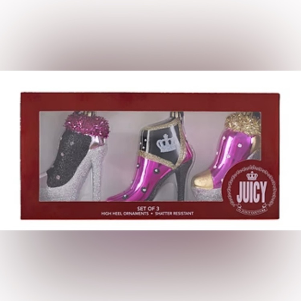 Juicy Couture High Heel Ornaments - Picture 8 of 11